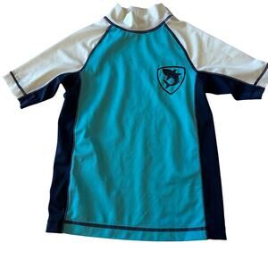 Crazy 8 rash guard swim top